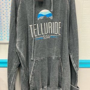 Telluride gray hoodie